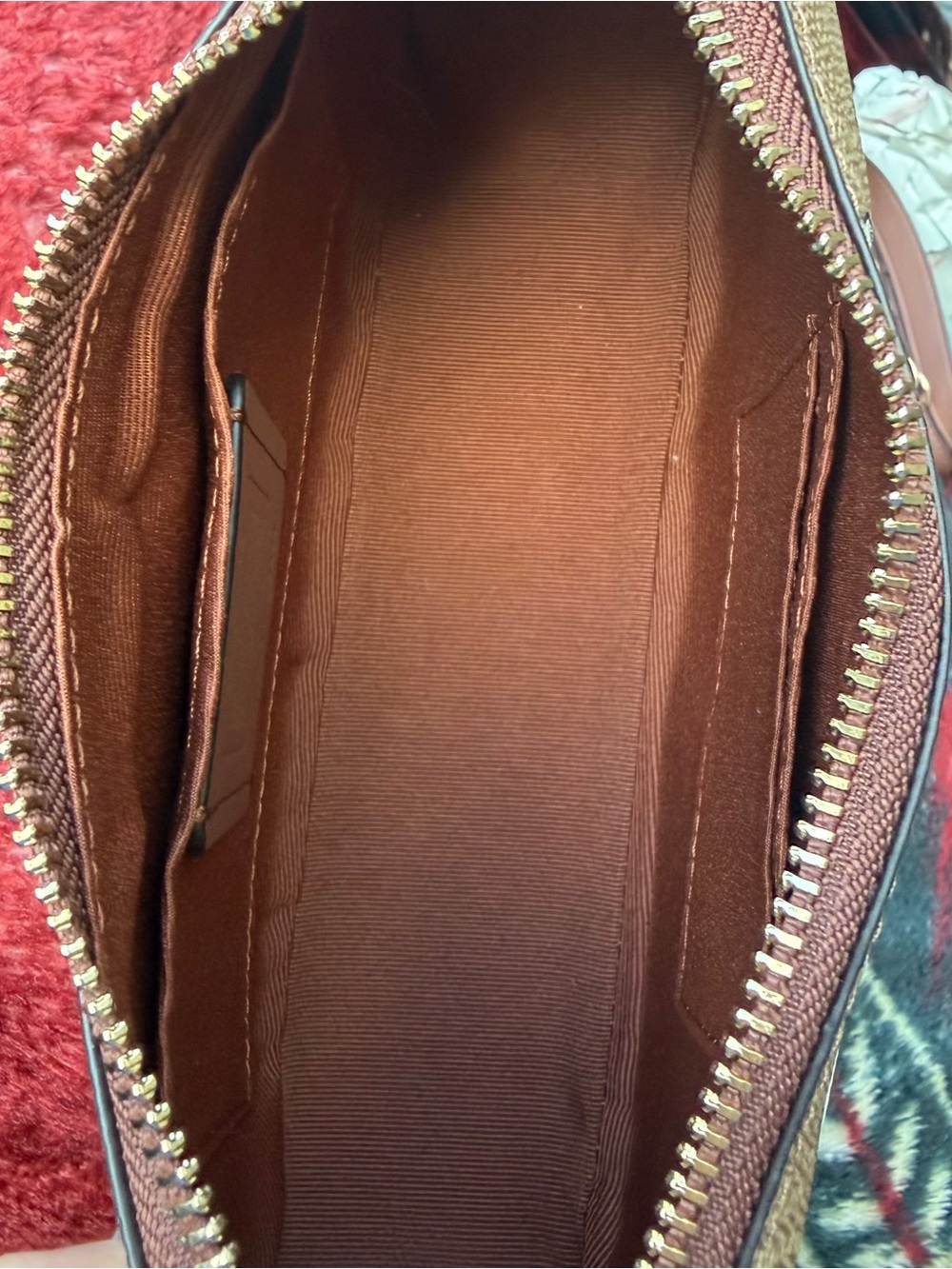 Coach Brown Snoopy Shoulder Bag - Picture 7 of 8